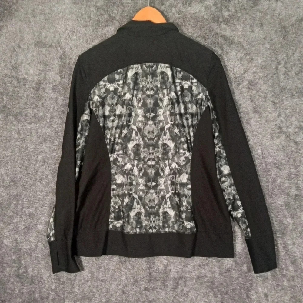 Eddie Bauer momentum light jacket black crome women's size large - Picture 5 of 8